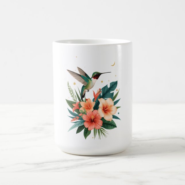 Hummingbird Bloom Tropical Mug (Centre)