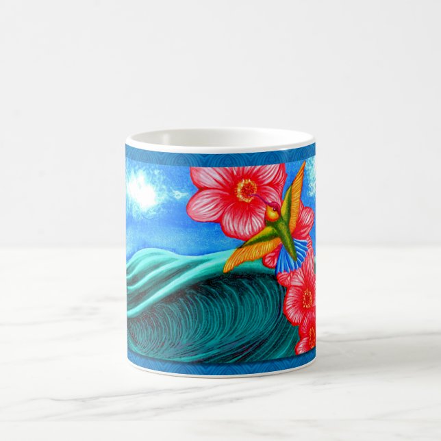 Hummingbird Ocean Mug (Centre)