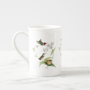 Hummingbirds, l'histoire naturelle de China Mug