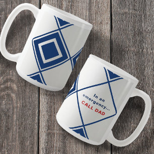 Humoristique Simple Call Dad Coffee Mug