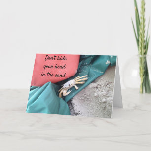 HUMOUR **70e ANNIVERSAIRE** CARTE DE PLAGE