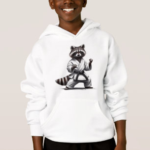 Humour animal amusant Raccoon Arts martiaux