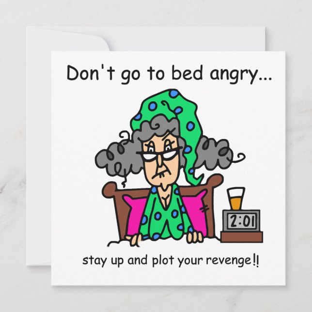 Humour au coucher (Devant)