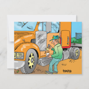HUMOUR CADEAUX DE CARTOUCHE DE CAMIONS DE CAMIONS 