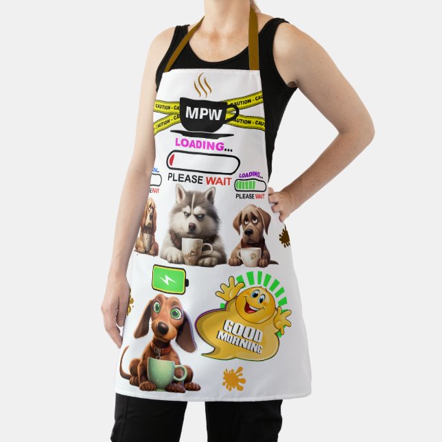 Humour café ... Tablier (Insitu)