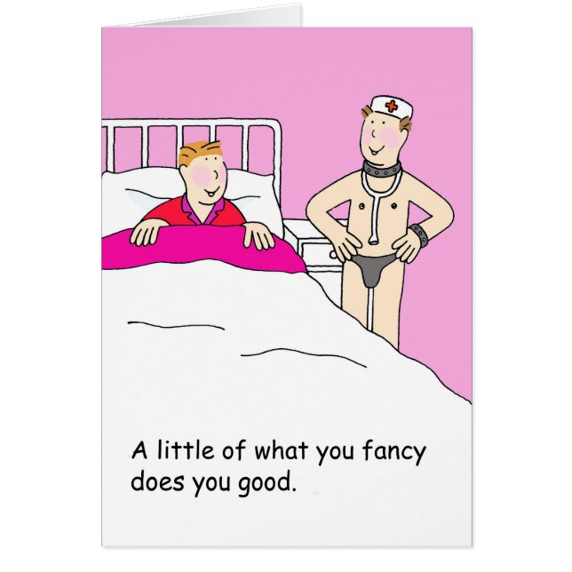 Humour caricaturale gay masculin Valentine (Devant)