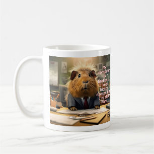 Humour de bureau Guinée Pig Échapper clé café Mug