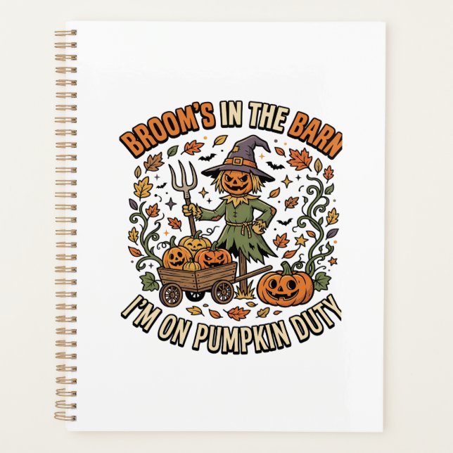 Humour de citrouille de sorcière d'Halloween (Devant)