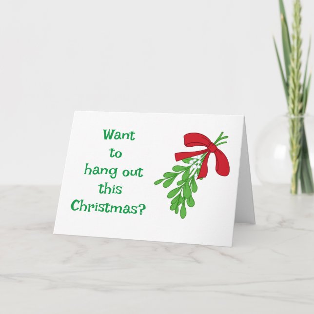 HUMOUR DE GUI POUR MON AMOUR À LA CARTE DE NOËL (Devant)