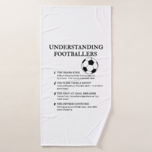 Humour de joueur de football amusant