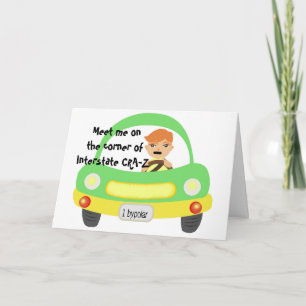 Humour de la carte de voeux