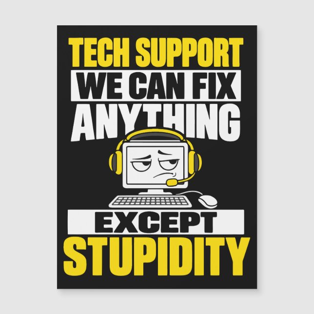 Humour de l'assistance technique - Impossible de r (Devant)