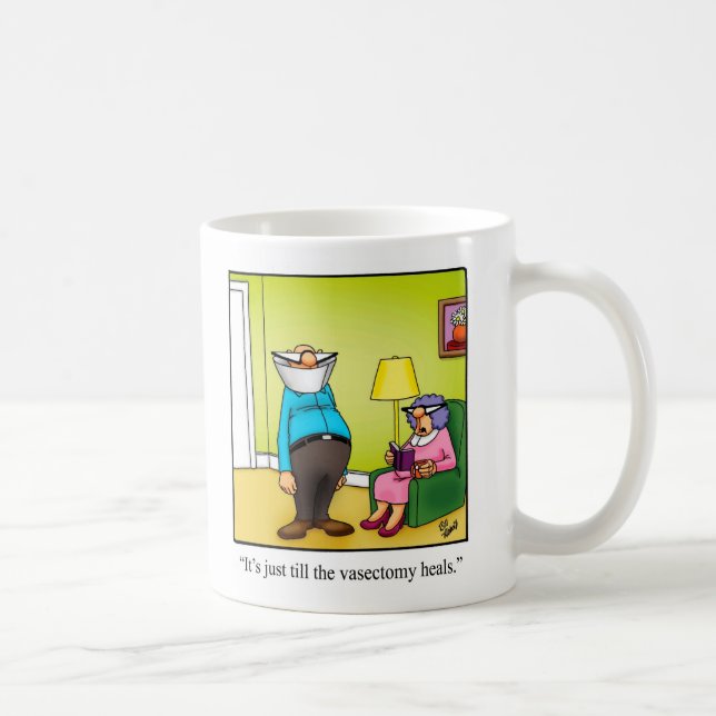 Humour de mariage "Vasectomie" Mug "Spectickles (Droite)