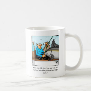 Humour de pêche en mer profonde cadeau Mug