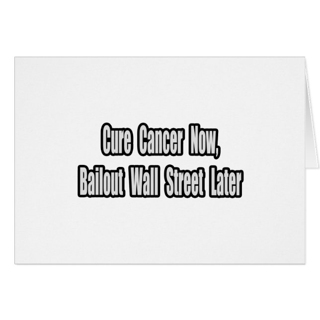 Humour de renflouement contre le cancer (Devant horizontal)