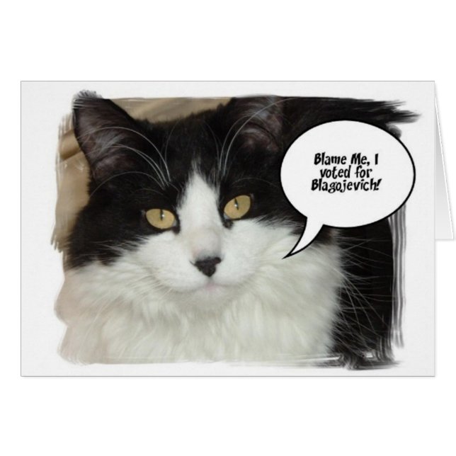 Humour de Rod Blagojevich (Devant horizontal)