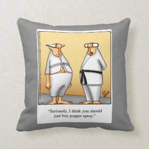Humour des arts martiaux Cadeaux Coussins