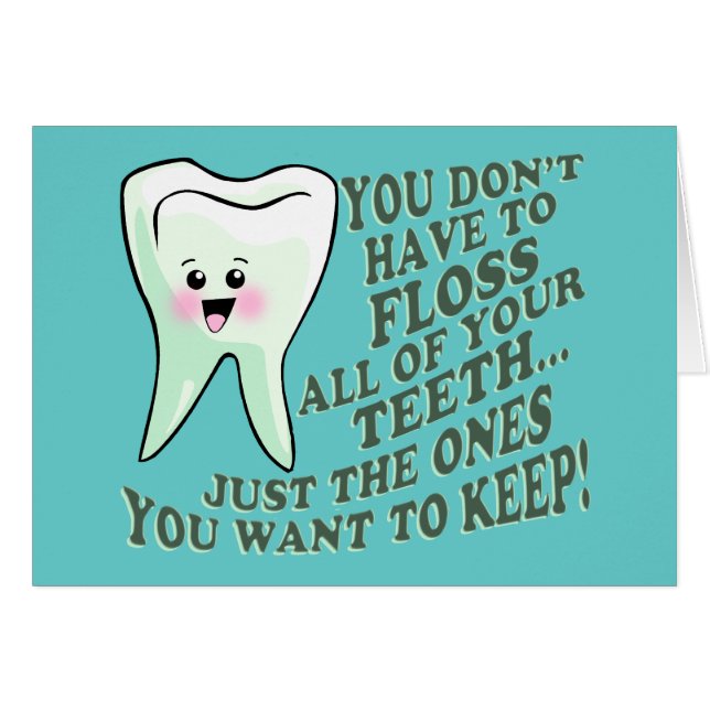 Humour d'hygiéniste dentaire de dentiste (Devant horizontal)