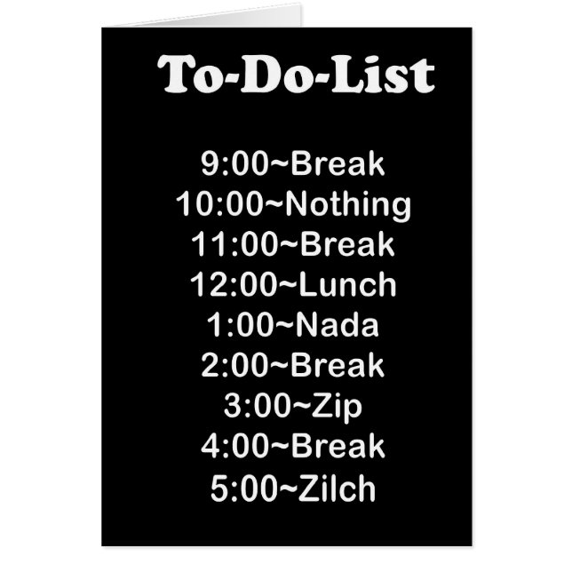 Humour drôle de travail de carte de collègue (Devant)