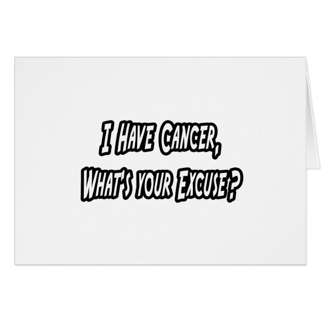Humour du cancer (Devant horizontal)