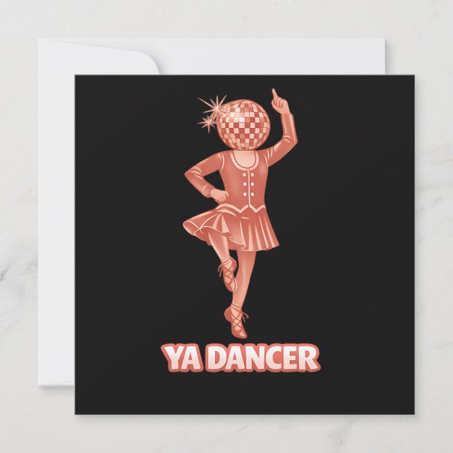 humour écossais drôle ya danseur Félicitations (Devant)