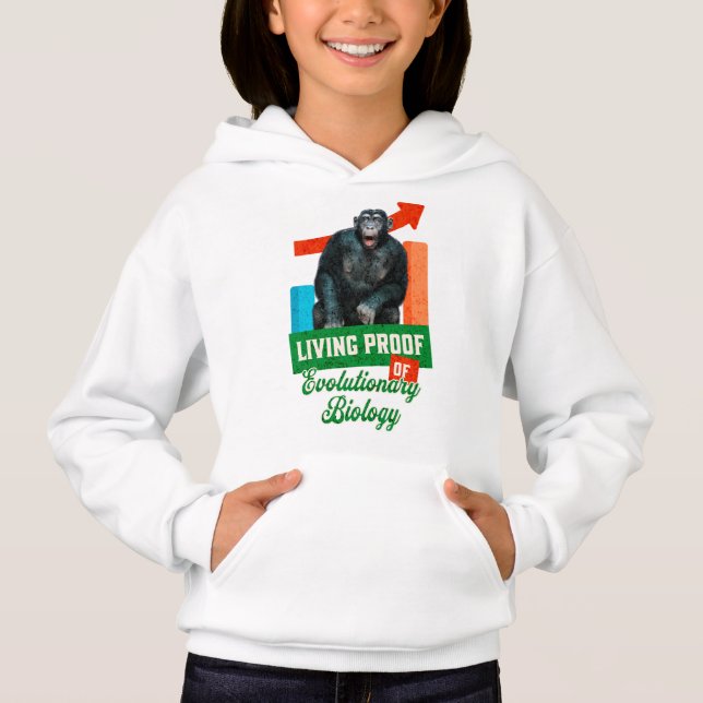 Humour Évolutionnaire Biologie Chimpanzé Drôle (Devant)