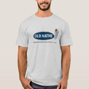 Humour indigène de T-shirt tribal