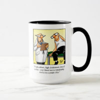 Humour Médicale "Chip de pomme de terre" Mug cadea
