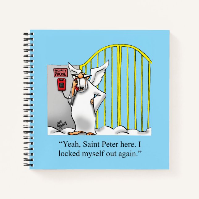 Humour paradisiaque Carnet spiral (Devant)