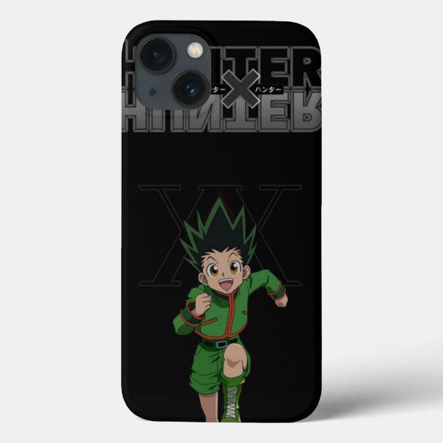 Hunter x Hunter Gon Freecss Action en Course Coque (Verso)