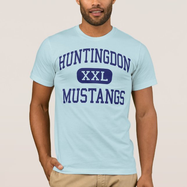 Huntingdon - mustangs - haut - Huntingdon (Devant)