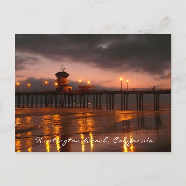 Huntington Beach, Californie Carte postale (Devant)