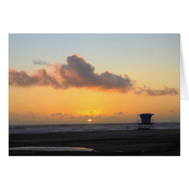 Huntington Beach, Californie, Sunset (Devant horizontal)