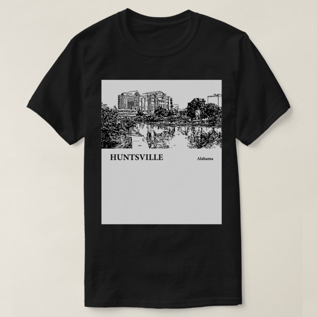 Huntsville Alabama TShirt 1 (Design devant)