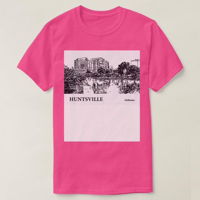 Huntsville Alabama TShirt 4 (Design devant)