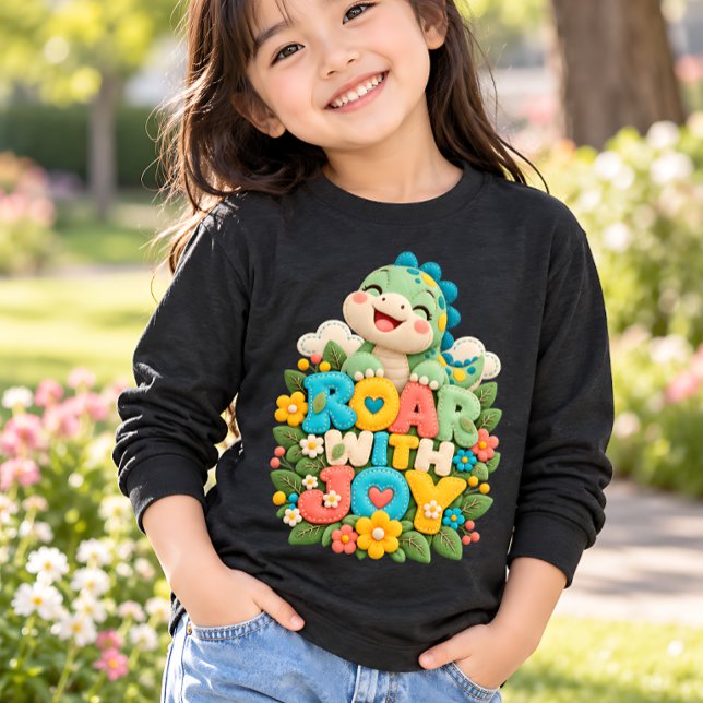 Hurler de joie dinosaure mignon (Créateur téléchargé)