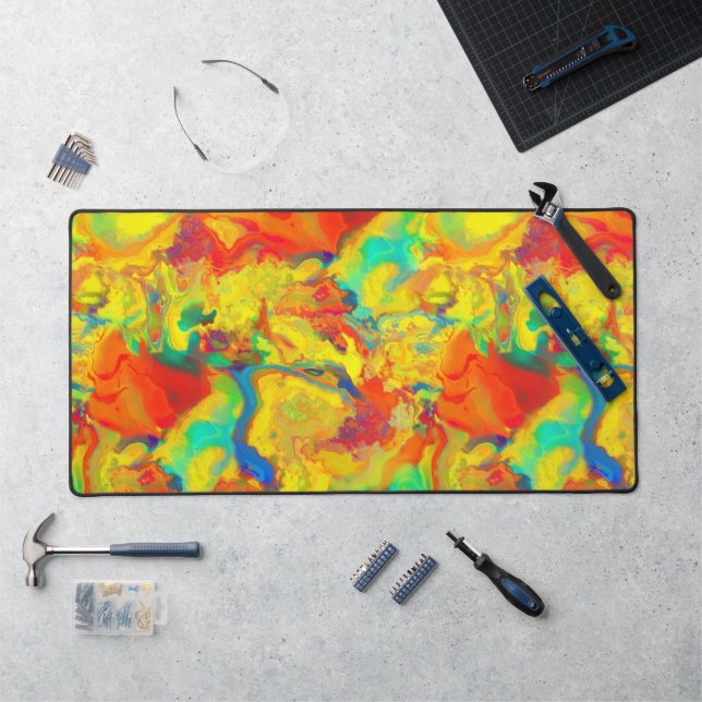 Hurler Huile Jaune et Eau ne mélangent pas (Poste de travail)