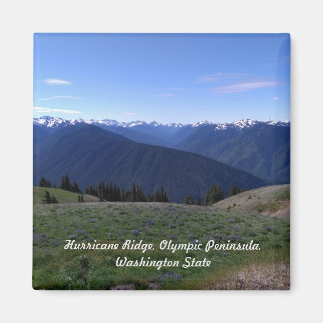 Hurricane Ridge - Olympic Natl Park Magnet (Devant)