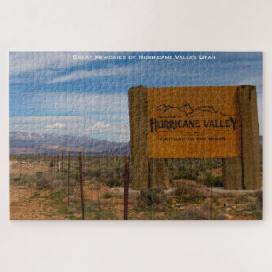 Hurricane Valley Utah. Jigsaw Puzzle