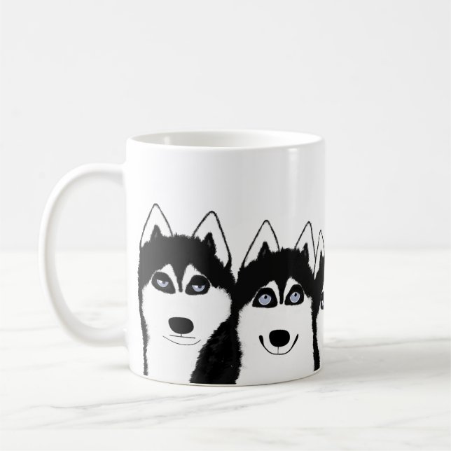 Huskies Mug (Gauche)