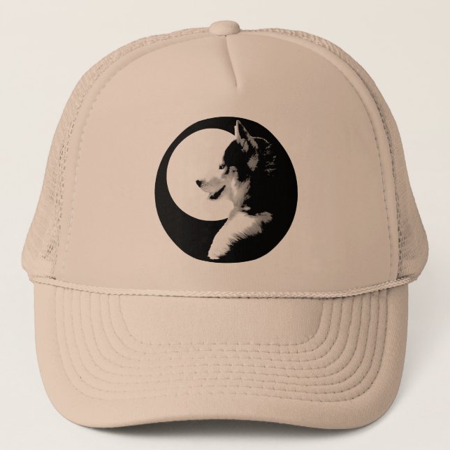 Husky Casquette traîneau chien Casquette Husky / W (Devant)