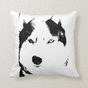 Husky Coussin Siberian Husky Malamute Cadeaux