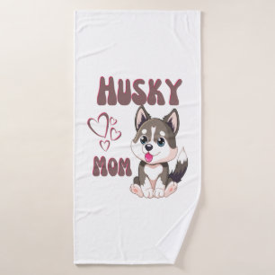 Husky Dog Mom Kawaii Puppy Cute Conception amusant