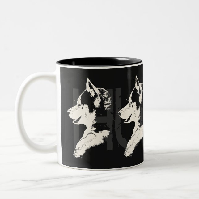 Husky Mug Coffee Cool Sibérien Husky Cup (Gauche)