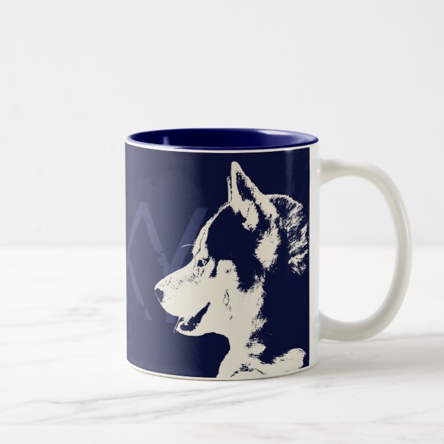 Husky Mug Coffee Cool Sibérien Husky Cup (Droit)