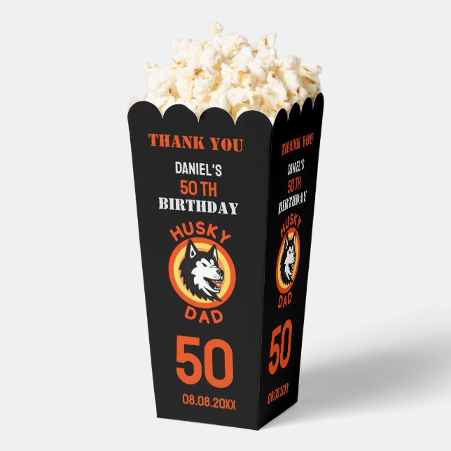 Husky Papa, Chien Papa Ballotins d'anniversaire (Sauté)