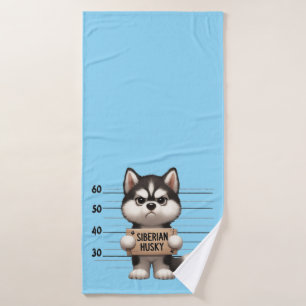 Husky sibérien vilain