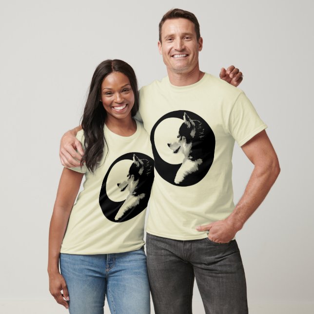 Husky T-Shirt Husky / Wolf Tee - shirt bio (Unisexe)