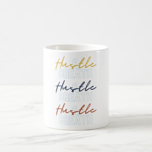 Hustle & Breathe Mug (Centre)