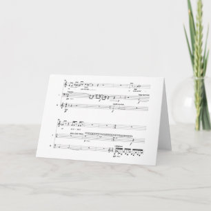 Huwuld Nyui Carte pour notes Blank
